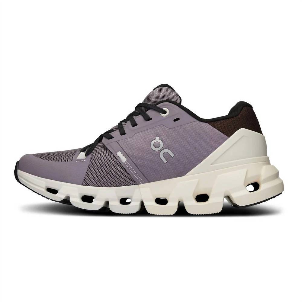NEW ON women's cloudflyer 4 - b running shoe in shark/pearl - Picture 2 of 5